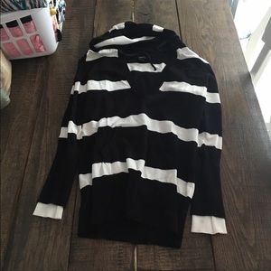 Two hooded sweaters.