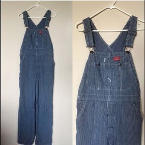 Railroad babe overalls