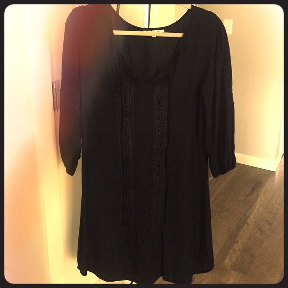 Solitaire Navy Blue Dress