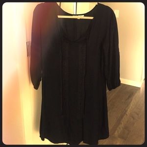 Solitaire Navy Blue Dress