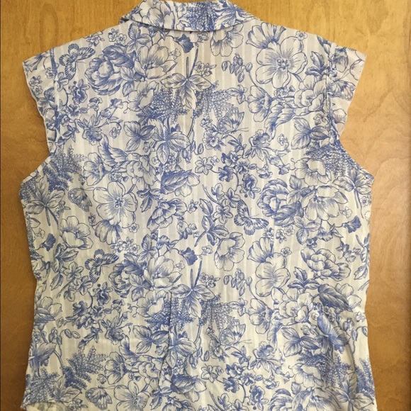 Caribbean Joe blouse size large