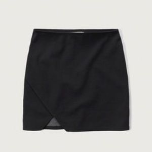A&F Ponte Slit Pencil Skirt