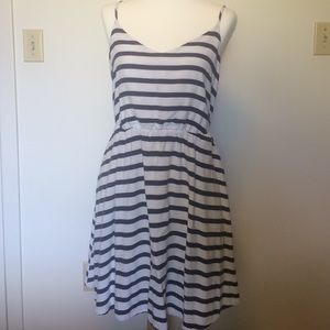 LC Navy Striped Sundress