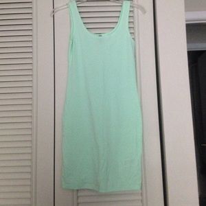 Teal bodycon H&M dress