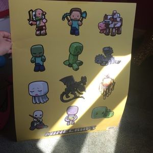 Minecraft Poster 18x24 in