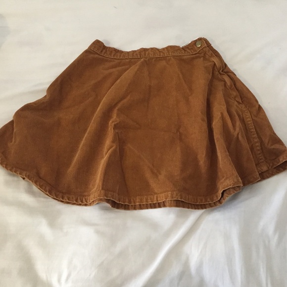 American apparel corduroy skirt