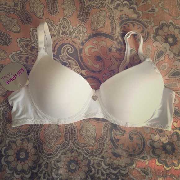 White Bra size 34 B