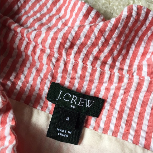 J. Crew Seersucker Dress