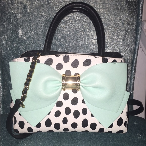 Betsey Johnson Ready Set Bow purse