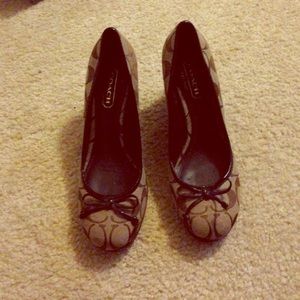 COACH shoes/wedges
