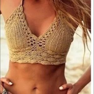 🔴 Crochet halter Top 🌞