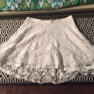White Lace Skirt