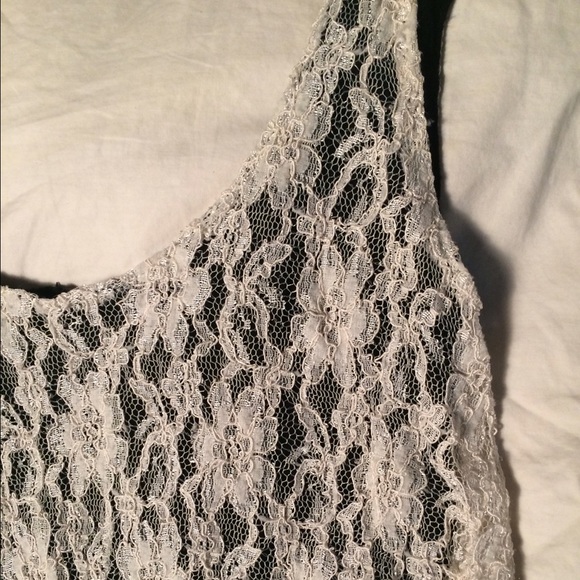 Lace crop top