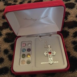 Cross interchangeable necklace