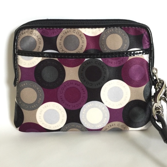 Coach Small Purple Wrislet - Picture 2 of 3