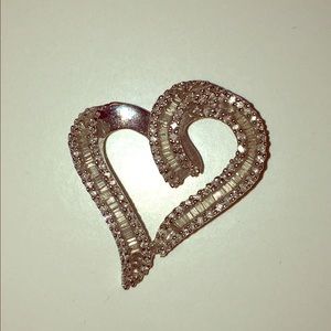 Tilted Heart Pendant from Zales