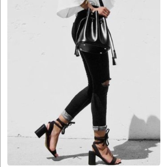 Black Michael Kors heels