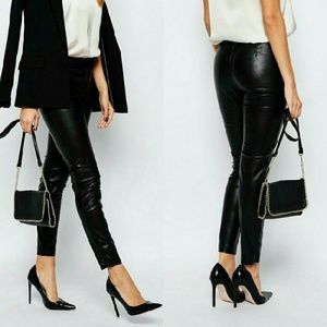 French Connection Faux Leather Legging/Pant French Connection Faux Leather Legging/Pant