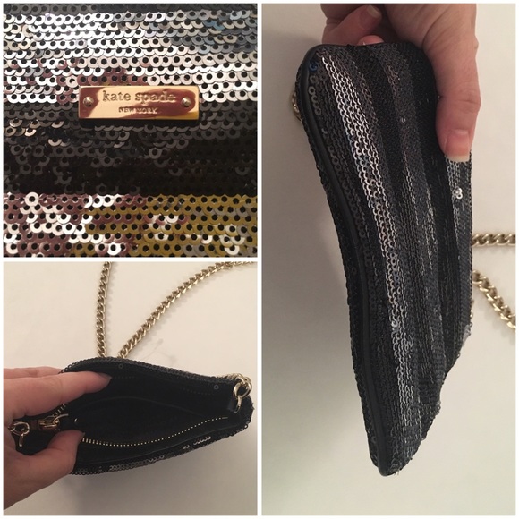Sequin Kate Spade Night Sky Cross Body Evening Bag - Picture 3 of 3