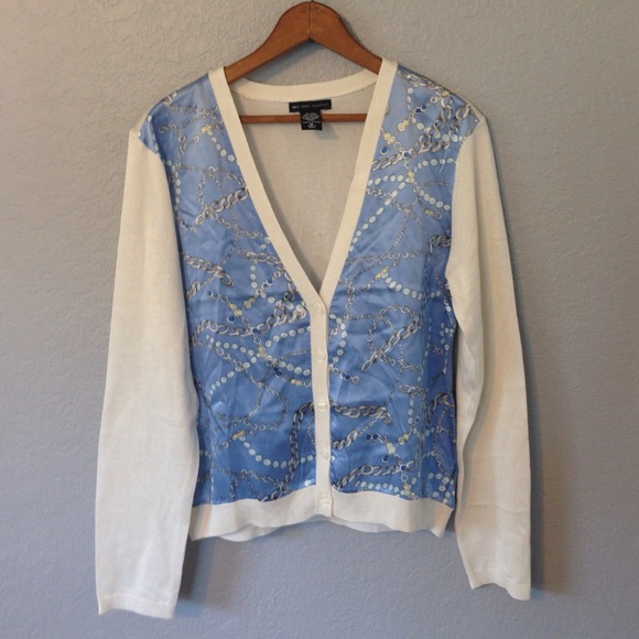 💥BOGO DEAL💥 NY&Co V-Neck Silk Cardigan
