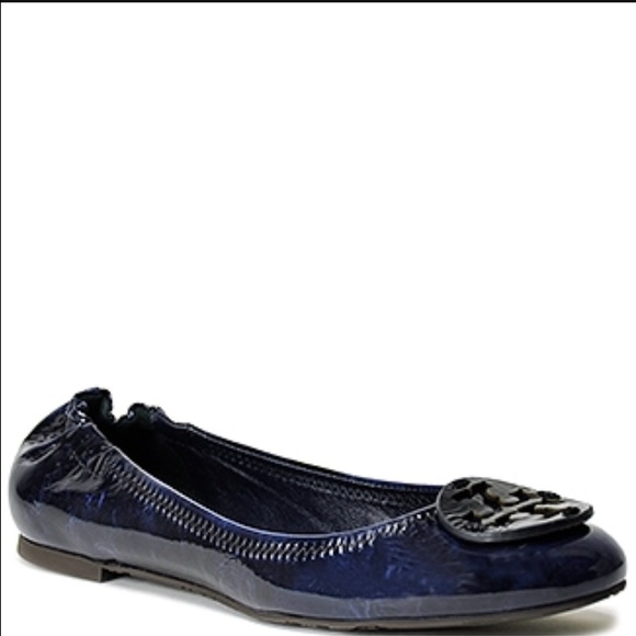Navy blue Tory burch flats!