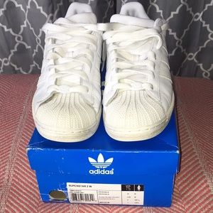 Adidas Superstars - All white