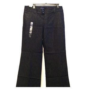 Gap wide leg blue jeans