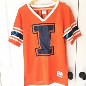 VS Pink Bling Illini Jersey University of Illinois