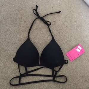 Victoria secret black bikini top