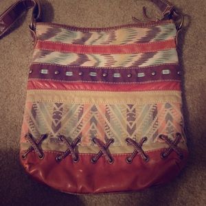 Cross body purse.
