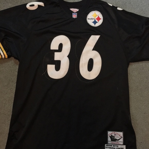 Authentic Jerome Bettis Mitchell & Ness Jersey - Picture 1 of 2