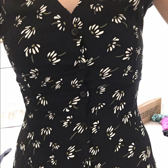 UO FLORAL TIEBACK DRESS - Picture 3 of 4