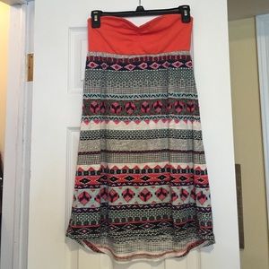 Strapless Roxy Beach Dress