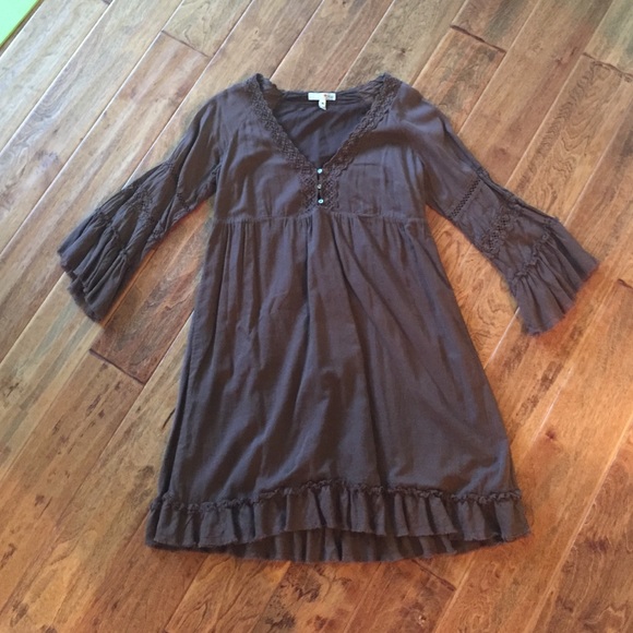Adorable Boho Brown Joie Dress