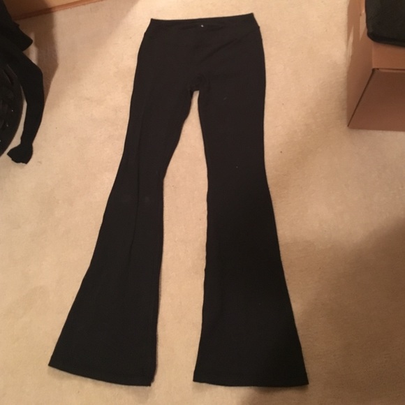 Lulu lemon black flare pants
