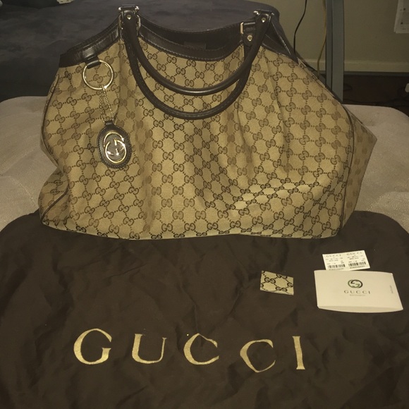 Authentic Gucci Large Sukey