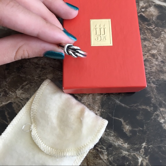 James Avery lovers knot ring