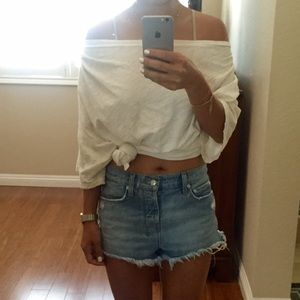 Elizabeth & James slub jersey tee