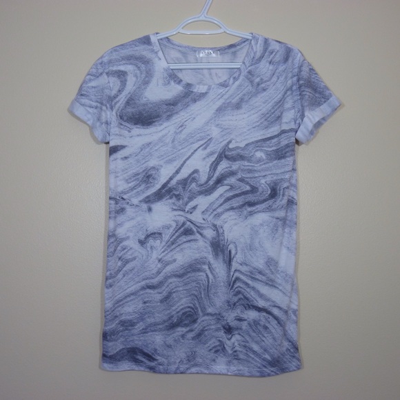 Awake B&W Marble Shirt