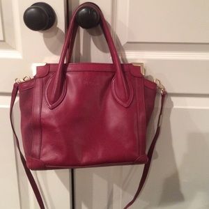 Foley & Corinna cranberry purse