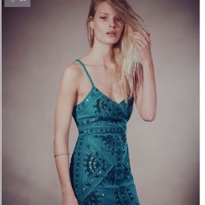 Free people black magic mirror bodycon