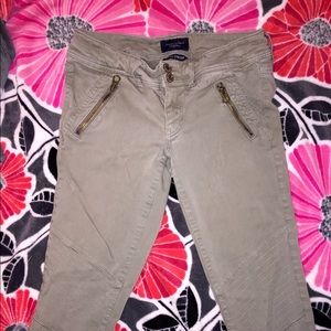 Olive AE Biker Pants