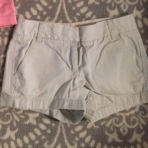 J. Crew khaki 3" chino shorts
