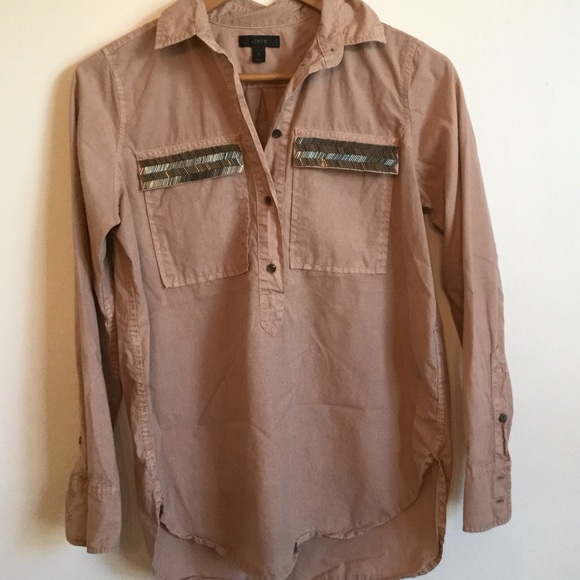 ✨Western Glam✨J Crew Shirt