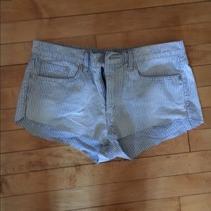 Gap Striped Cutoff Shorts