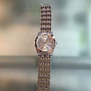 Sophie Quartz silver plated watch.