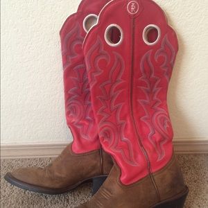 Pink Tony Lama Boots