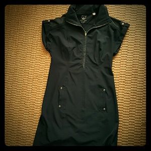 Chico's ZENERGY dress w/ hidden hood, sz 1.5