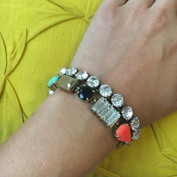 J Crew jewel bracelet