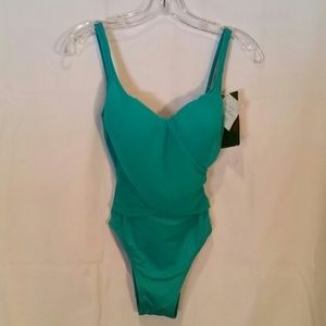 Gottex One-Piece Swimsuit// Seafoam Green NWT